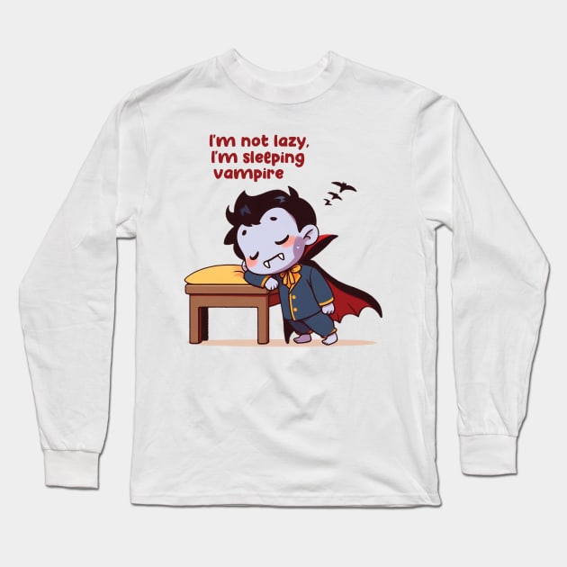 I'm not lazy Long Sleeve T-Shirt by Trendsdk